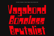 CS Blitzer – Brutalist Display Font, a Sans Serif Font by Craft Supply Co. (Thumbnail 3 of 8)