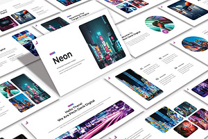 Neon Keynote-G.Slide Template