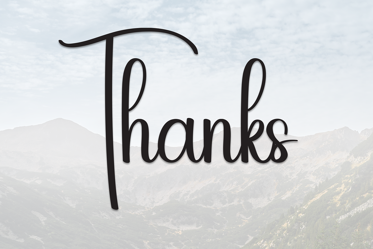 Highland | Script Font, a Handwritten Font by Scratchones (Photo 9 of 9)