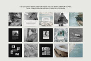 Aesthetic Instagram Templates XV, a Social Media Template by Instprofi | Studio Estimo (Thumbnail 5 of 10)