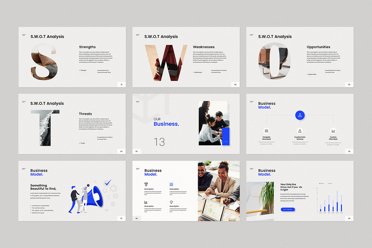 Business Plan PowerPoint Template, a Presentation Template by GoldenPixelStudio (Photo 18 of 30)