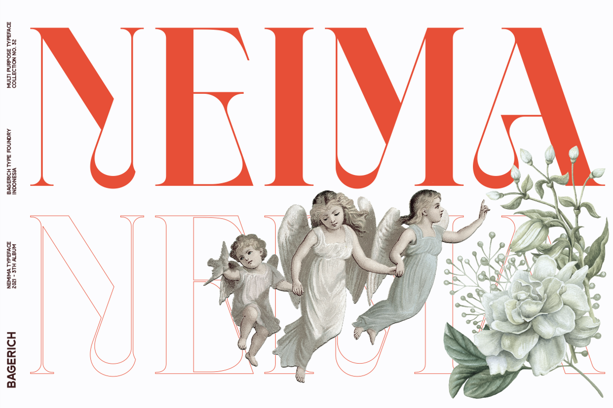 NEIMA, a Serif Font by Bagerich Type Foundry (Photo 1 of 15)