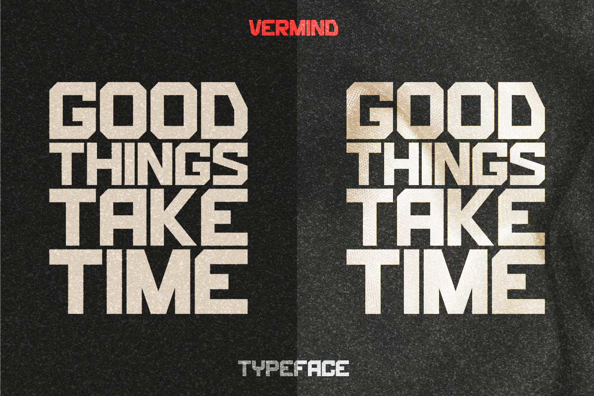 Vermind Display Modern Typeface, a Sans Serif Font by ZAL STUDIO (Photo 3 of 8)