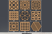 27 Laser Cut Coaster Set 004, a Graphic by AtacanDigital (Thumbnail 4 of 4)