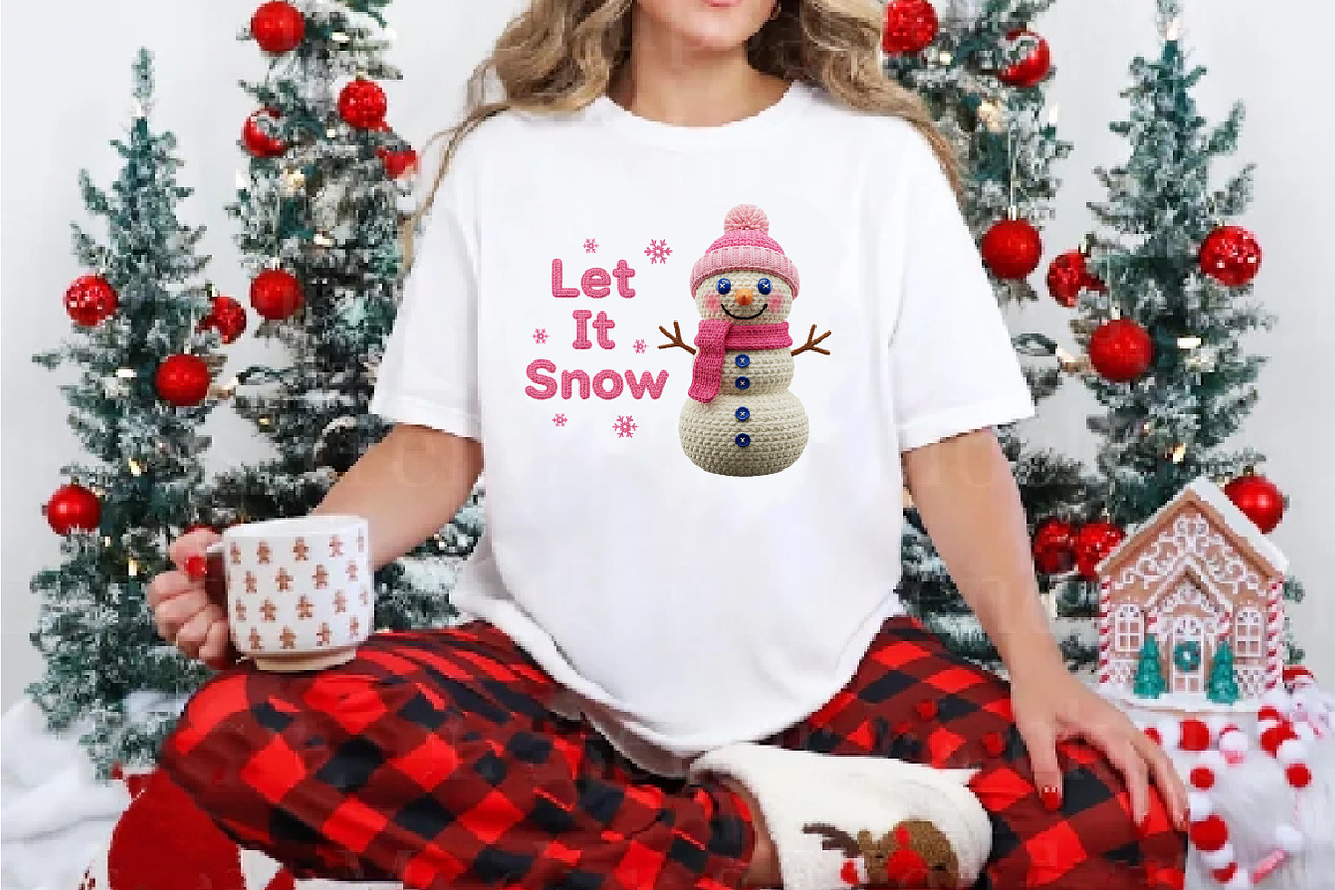 Christmas Snowman PNG, an Illustration by DreamArtGraphic (Photo 4 of 6)
