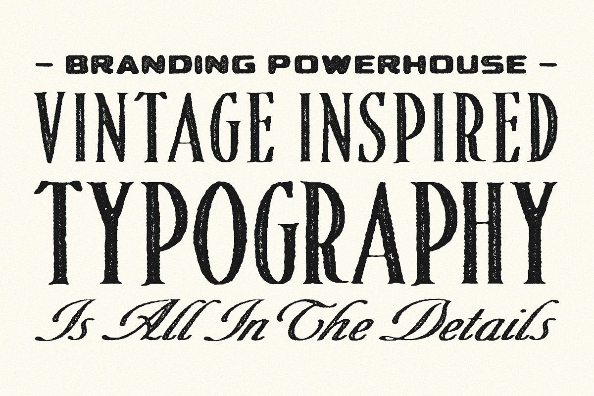 Merchande Print and Rough Trio, a Font by Tom Chalky (Photo 10 of 13)
