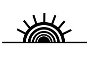 Minimal Sunrise Sunset Nature, a Graphic by BIPLOB EXPERT (Thumbnail 5 of 13)