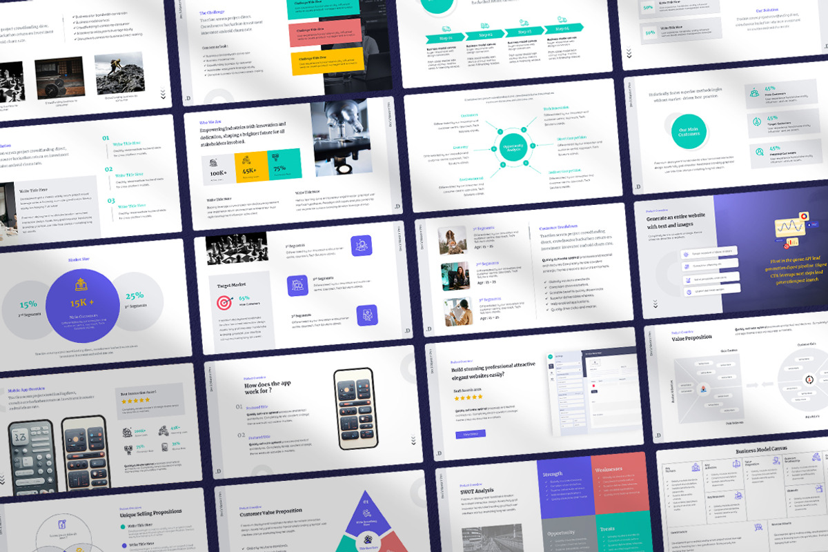 DeckMasterPro Keynote Pitchdeck, a Presentation Template by UX Dummy (Photo 3 of 4)