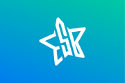 ESP Letter Logo – Star Shaped Design, a Branding & Logo Template by Advateik ™ (Thumbnail 1 of 4)
