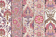 Bohemian Purple & Pink Patterns, a Pattern Graphic by Maishop (Thumbnail 3 of 4)