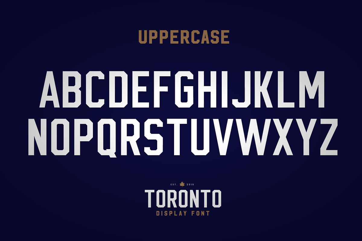 TORONTO DISPLAY FONT preview 3