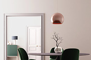 Mockup poster with a dining table, a Print Template by FilL239 (Thumbnail 14 of 18)
