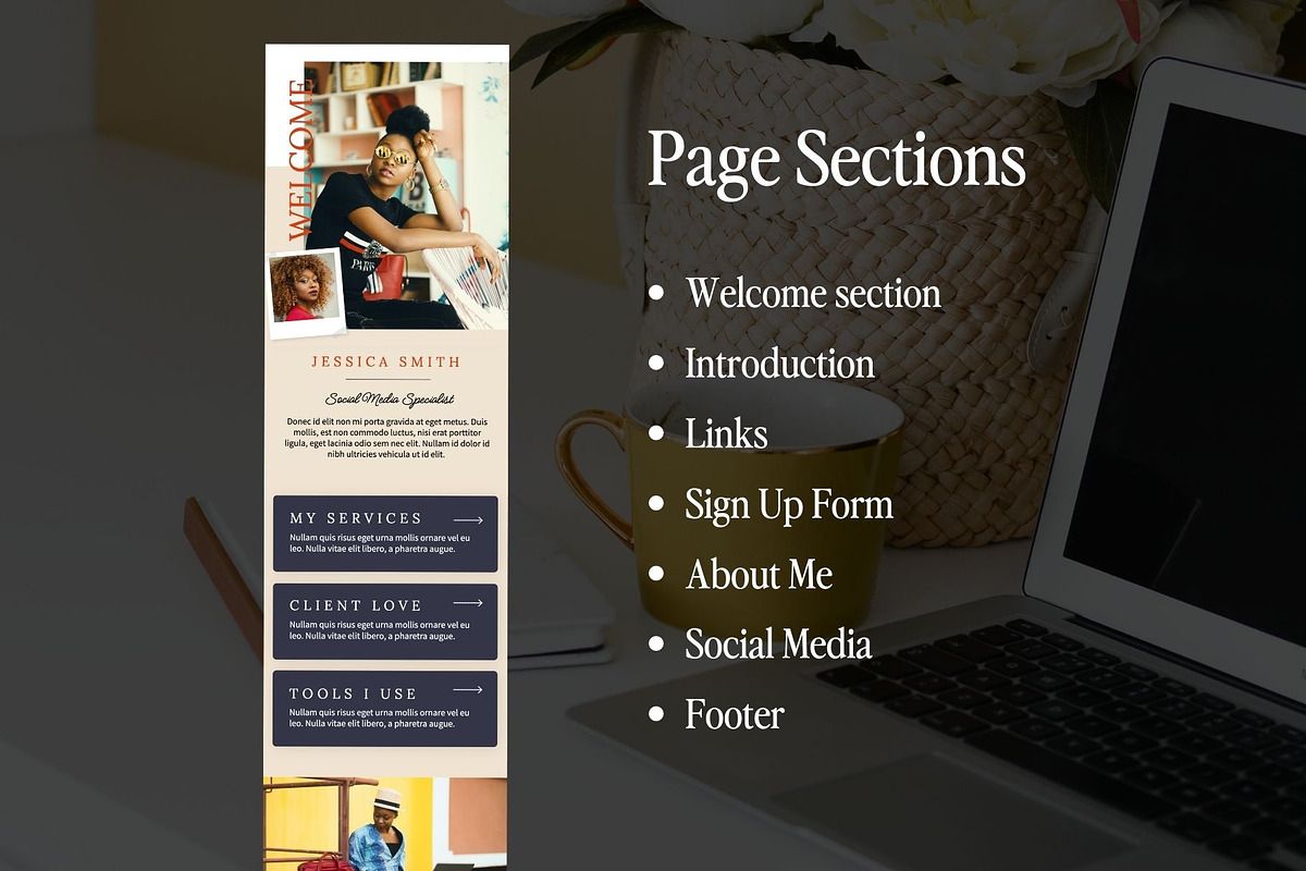 Showit Instagram Link in Bio, a Websites & App Template by Amanda Pena Design (Photo 6 of 7)