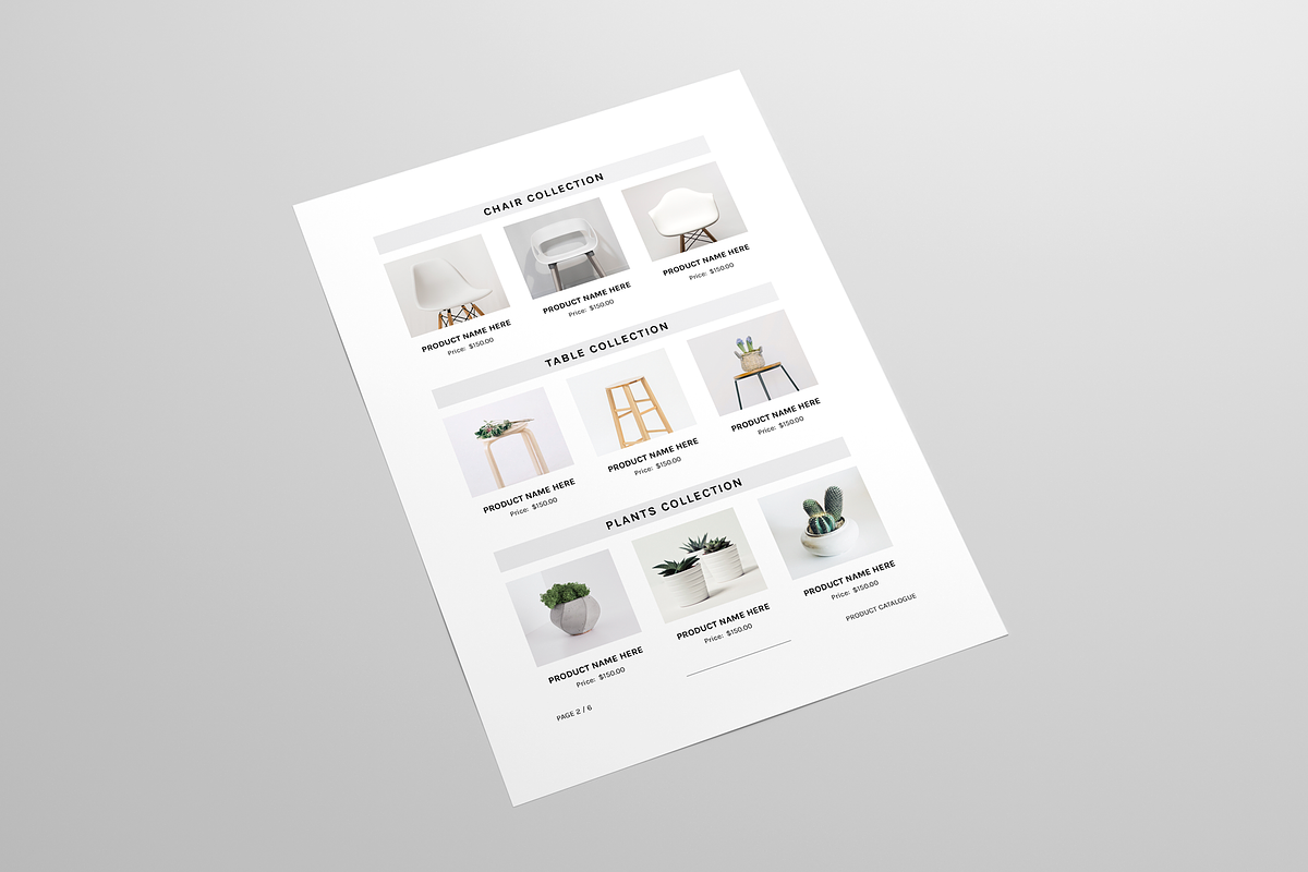 Product Catalog Sheet, a Flyer Template by Leaflove (Photo 3 of 9)