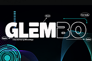 Glembo, a Sans Serif Font by Differentialtype (Thumbnail 1 of 7)