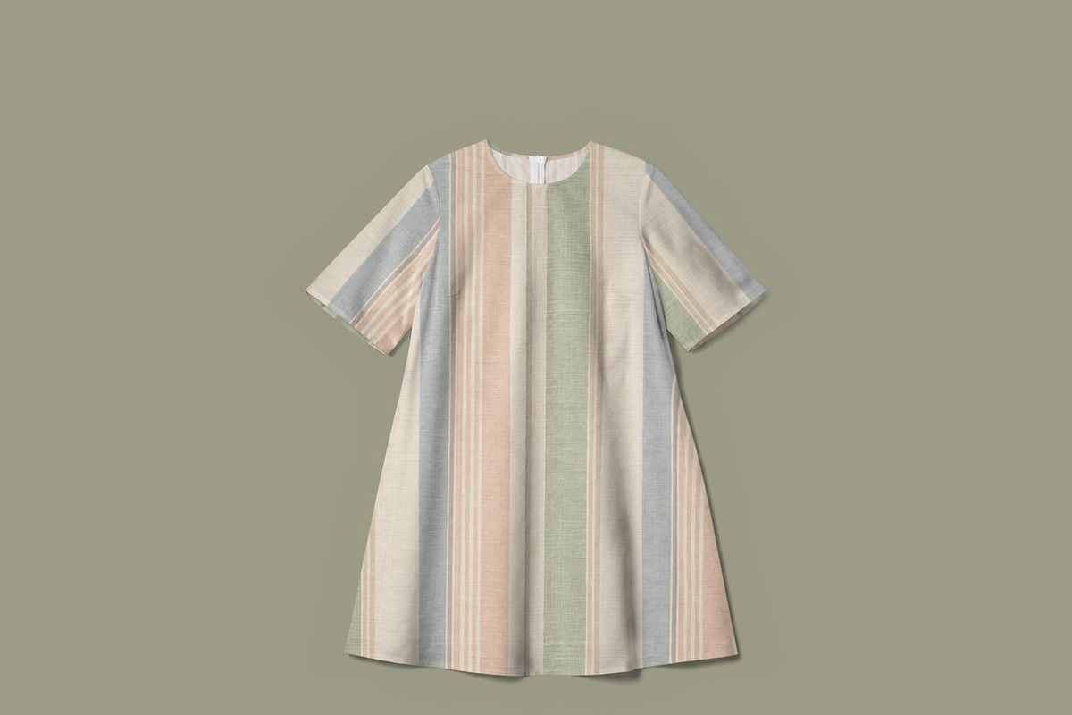 Pastel Linen Stripe Seamless Pattern, a Pattern Graphic by elif (Photo 4 of 9)