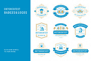 Oktoberfest vintage badges & labels, a Branding & Logo Template by Vasya Kobelev (Thumbnail 6 of 25)
