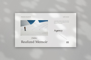 Memoir - Minimalism Powerpoint