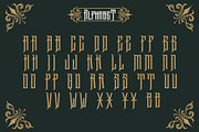 Mockrim Modern Blackletter, a Blackletter Font by dansdesign (Thumbnail 5 of 6)