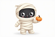 Halloween Ghost & Skeleton Art, an Illustration by hafijul (Thumbnail 16 of 26)