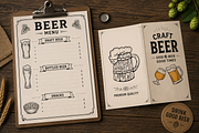 Beer Doodles & Brewery Clipart, a Food Illustration by Oktyabr (Thumbnail 4 of 6)