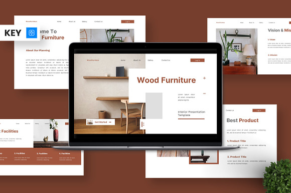 Wood Furniture - Interior Keynote preview 7