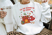 Christmas Png, Goose PNG, an Illustration by Sublimation Artist (Thumbnail 6 of 9)