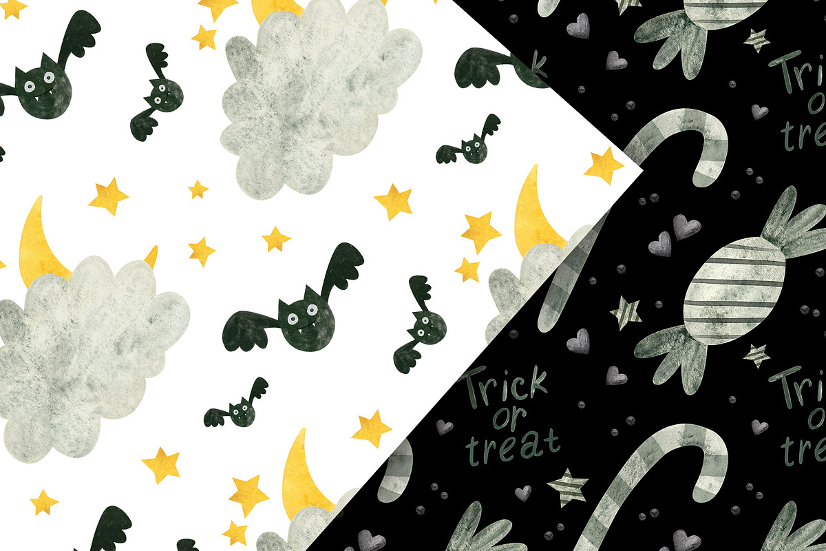Halloween Clipart, Rainbows, Pattern, a Graphic by Valin Malin (Photo 12 of 14)