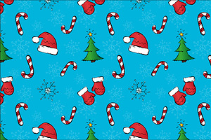 Christmas pattern. Seamless.