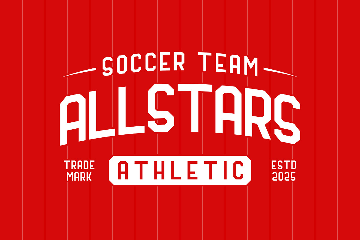 Varsitone League - Sport Font, a Font by Mily Studio (Photo 2 of 10)