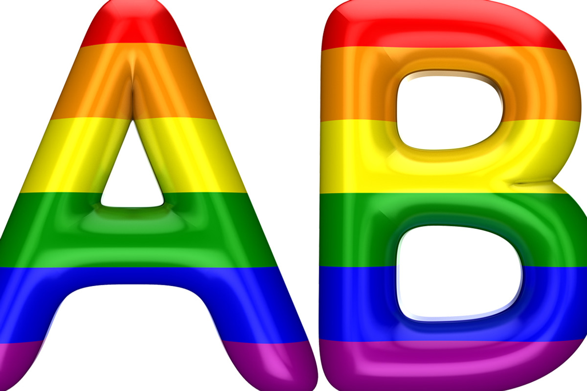 Pride font color open type font, a Handwritten Font by ink drop (Photo 2 of 4)