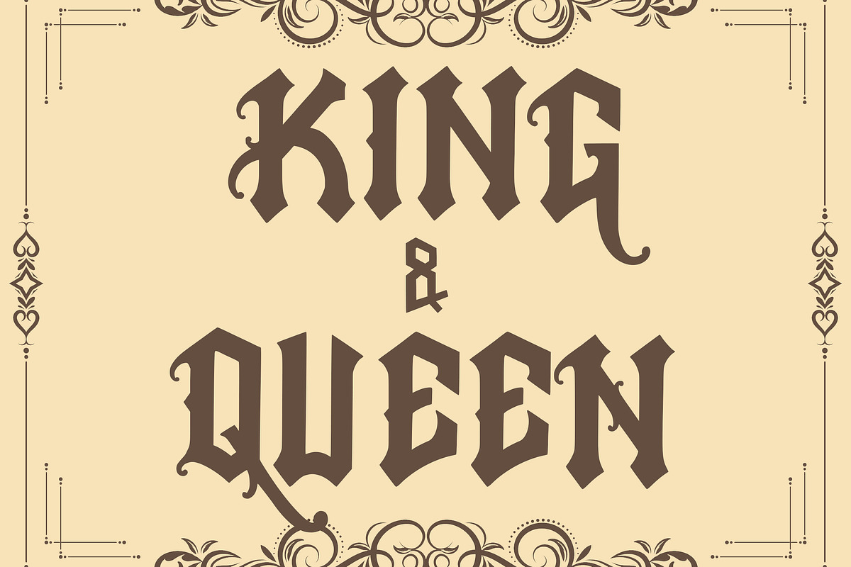 FantasySquad - Blackletter Font, a Symbol Font by AQR Studio (Photo 7 of 10)