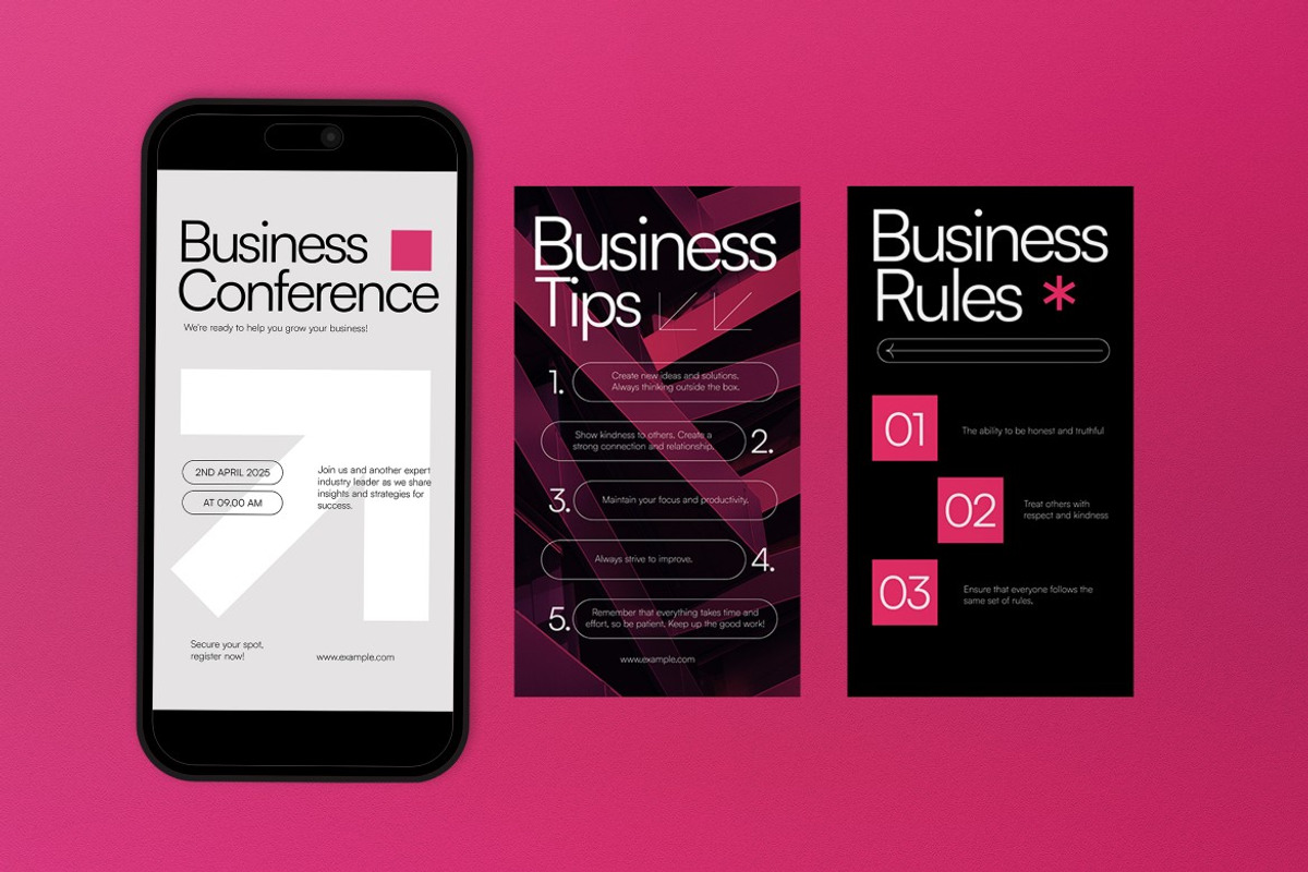 Business Instagram Set preview 3