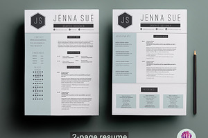 2-page Resume Template