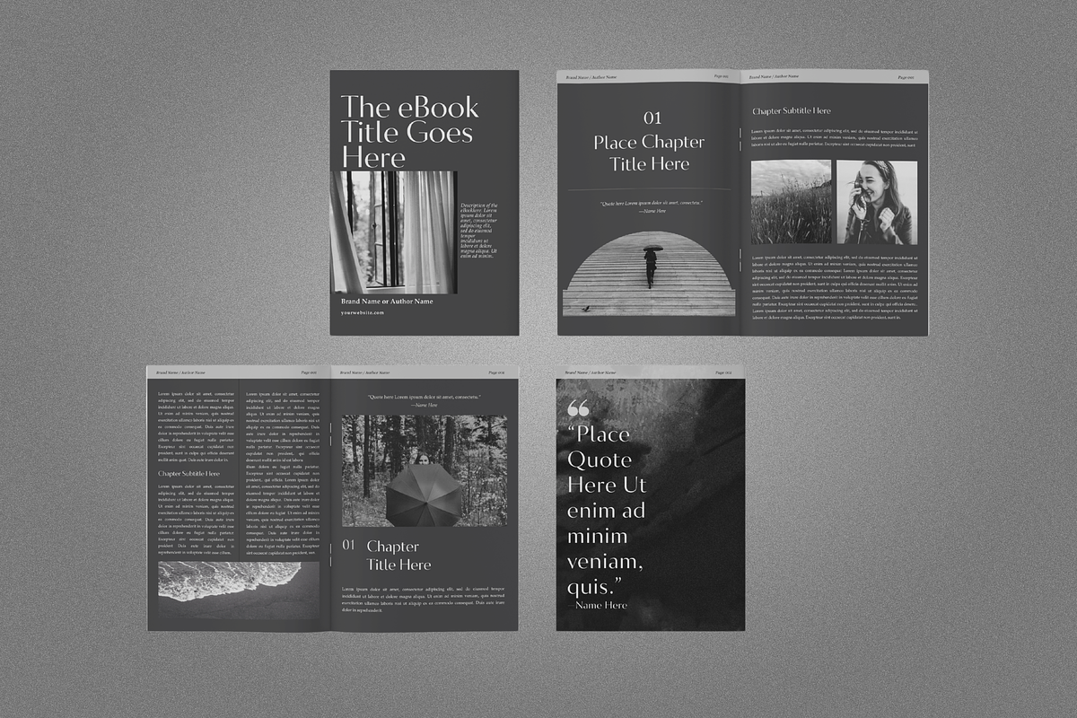 O N Y X | eBook Canva Template preview 3