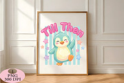 Till Then Penguin Last Day of School, a Seasonal Illustration by Daily.Designs (Thumbnail 5 of 5)