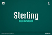 Sterling, a Font by VarsityType® (Thumbnail 1 of 6)