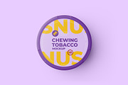 Snus Chewing Tobacco - 4 PSD Mockup, a Packaging Mockup by easymock 2 (Thumbnail 10 of 12)