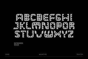 Fecktor - Modern Art Deco Font