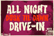 Notte del Cobra - Grindhouse Font, a Sans Serif Font by Remedy667 (Thumbnail 2 of 9)