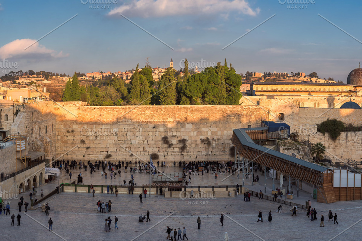 Western Wall Jerusalem Israel, an Architecture Photo by Lucky Photographer (Photo 2 of 2)