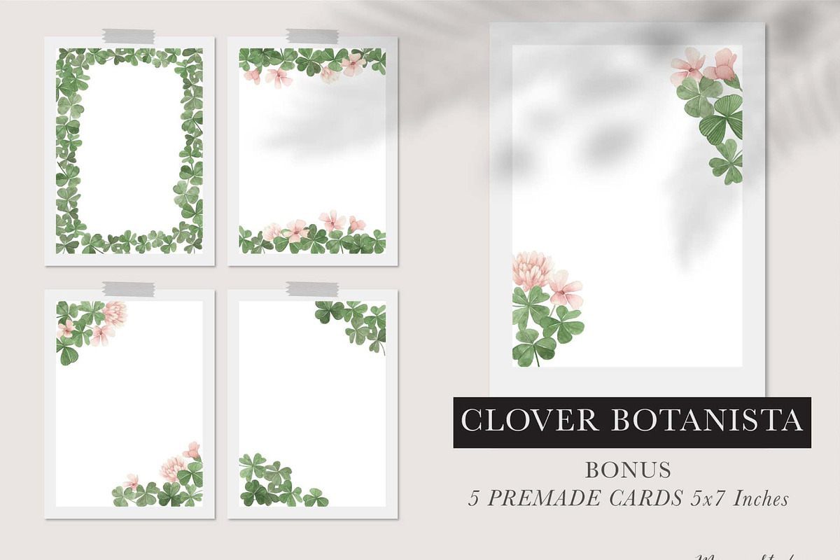 Clover Botanista - Leaves & Florals, an Illustration by Momo Studio (Photo 11 of 12)