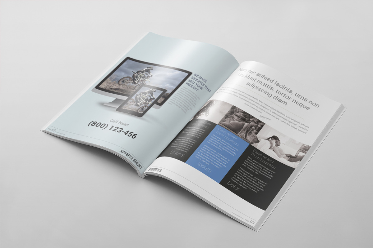 Magazine Template 56, a Magazine Template by pmvch (Photo 11 of 41)