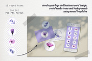 Transparent flora. Watercolor set, a Decorative Illustration by Ola_Vola (Thumbnail 6 of 10)