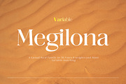 Megilona, a Serif Font by Black Studio (Thumbnail 1 of 17)