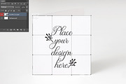 Square Greeting Card mockup psd 5x5, a Product Mockup by Leo Flo Mockups (Thumbnail 2 of 6)