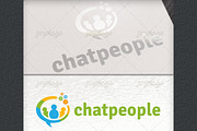 Talking Bubbles Chat People Logo, a Branding & Logo Template by joyologo (Thumbnail 2 of 3)