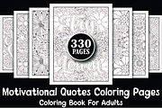 330 Motivational Quotes Book, a Decorative Illustration by Design Station (Thumbnail 1 of 3)