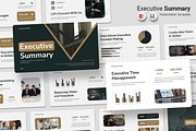 Executive Summary - PowerPoint, a Presentation Template by QR Design Studio (Thumbnail 1 of 3)