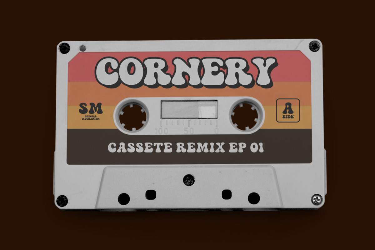 Cornery Groovy Retro Font, a Serif Font by Rasio Studio (Photo 6 of 7)